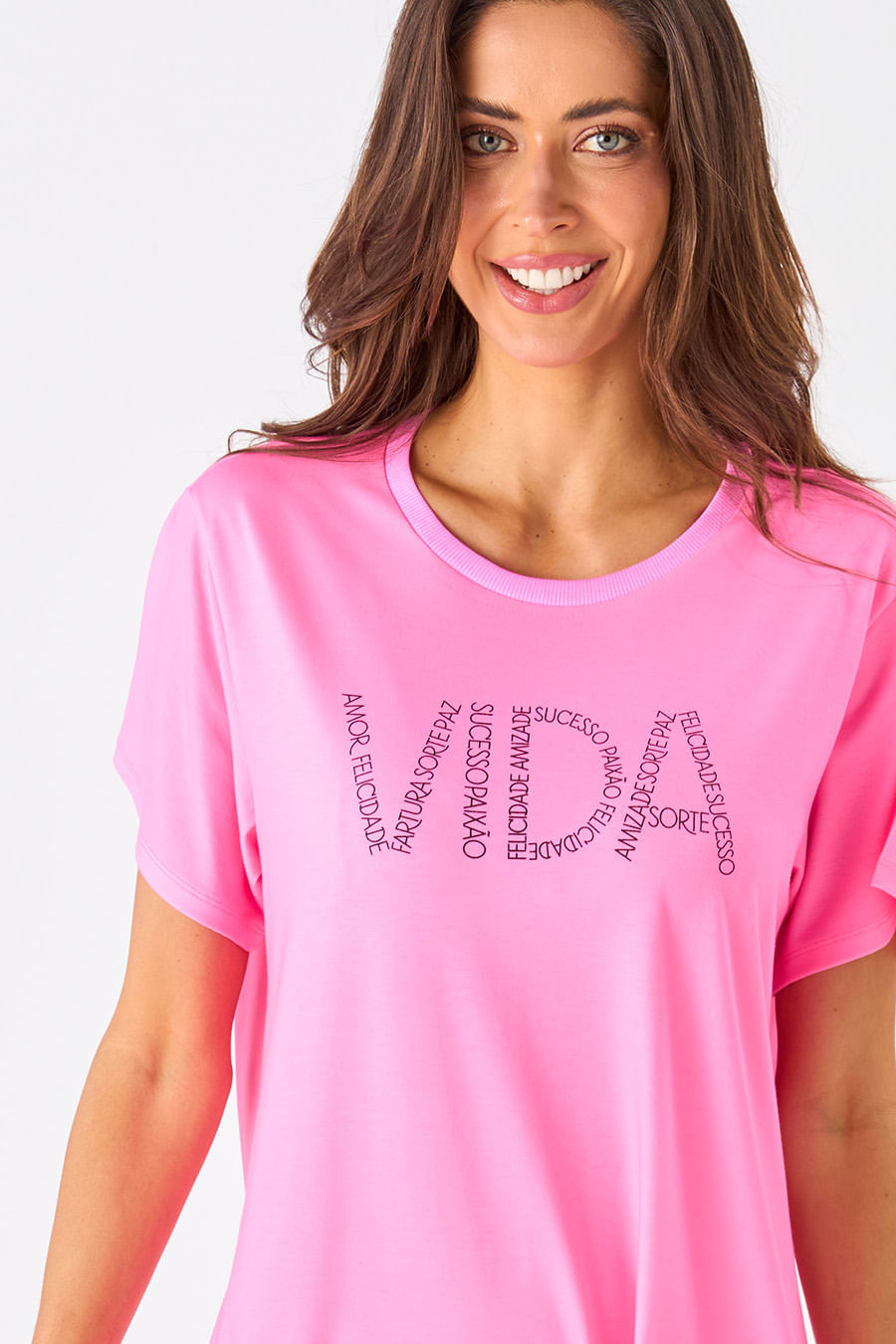 CAMISOLA AMPLA FRAMBOESA - GIFTS CAMISOLA AMPLA FRAMBOESA - GIFTS