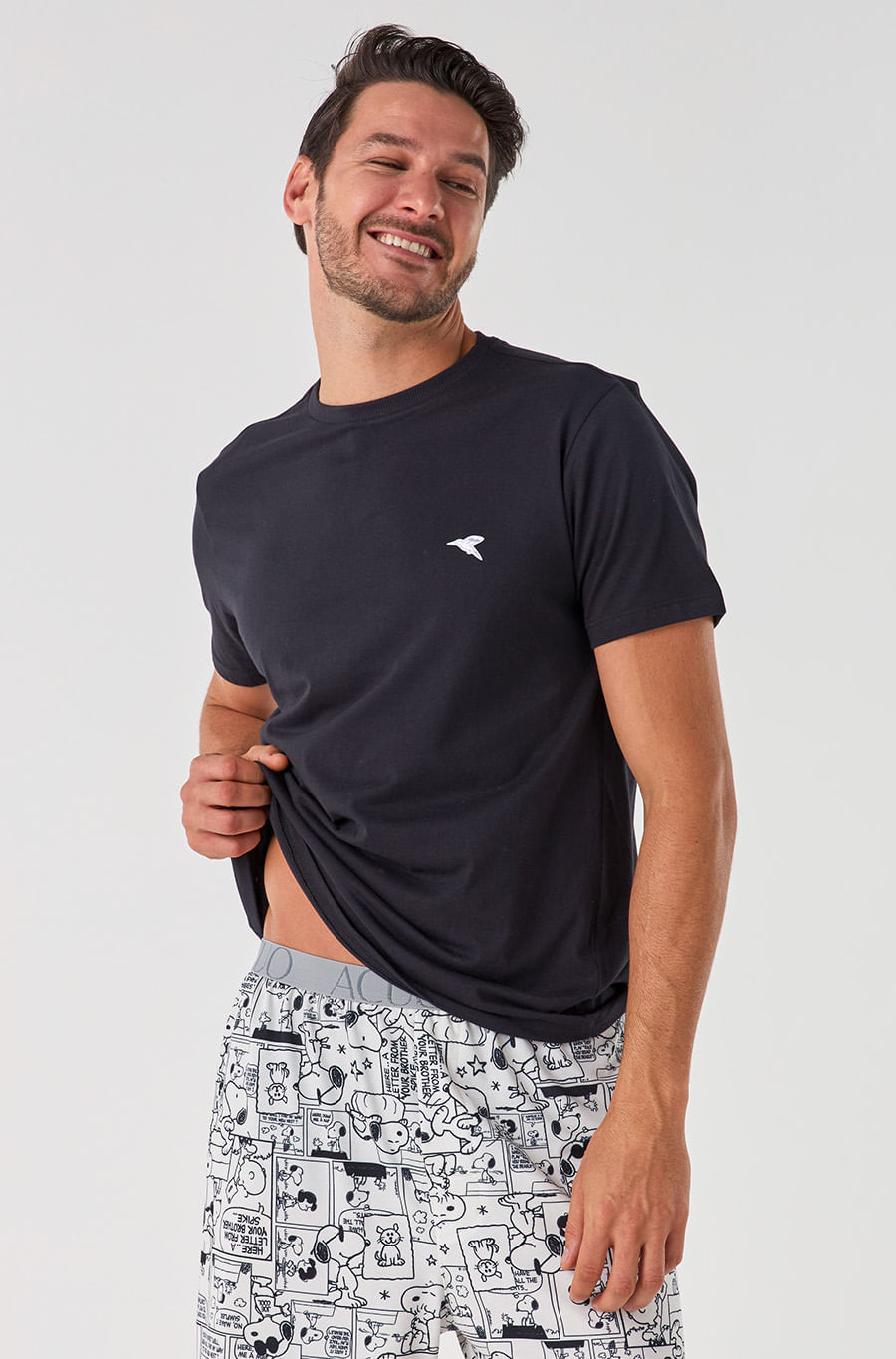 CAMISETA MASCULINA MEIA MALHA - ETERNO CAMISETA MASCULINA MEIA MALHA - ETERNO