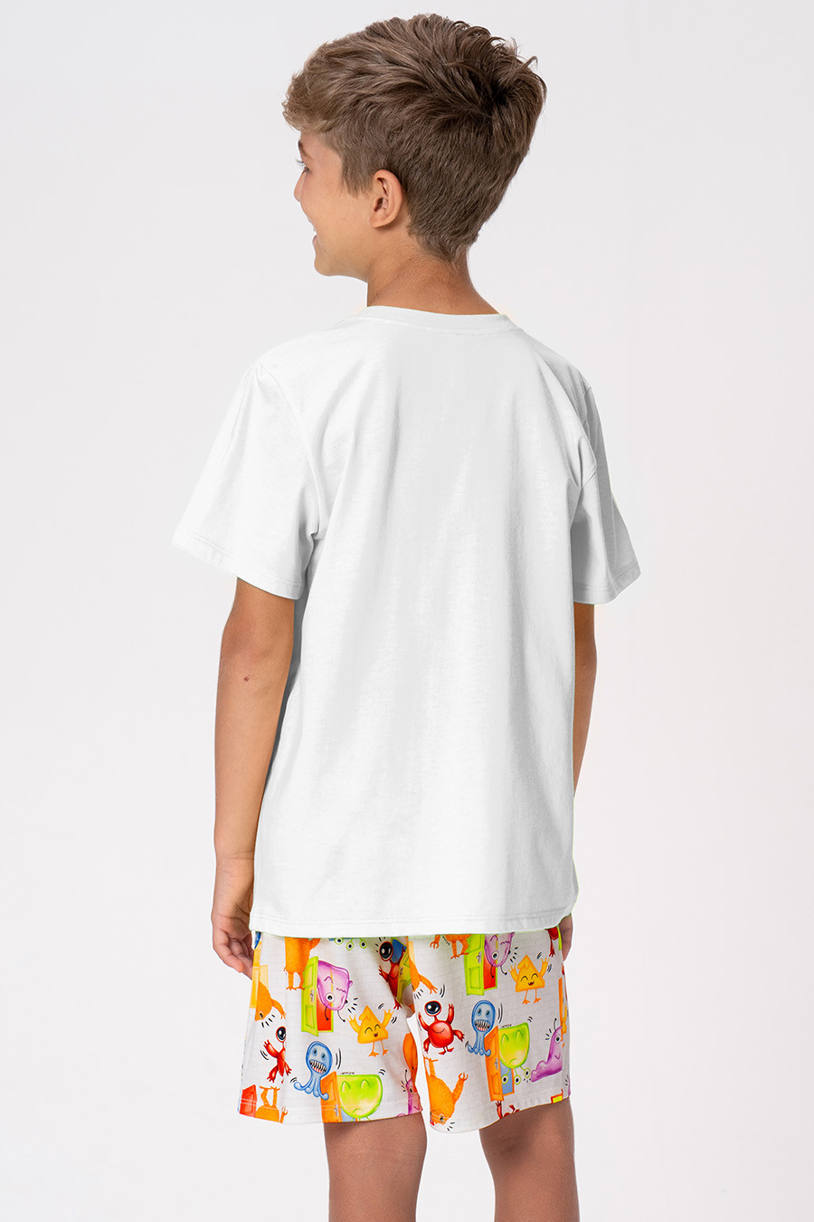 PIJAMA CURTO JUVENIL MENINO - GELEIA DE MONSTROS PIJAMA CURTO JUVENIL MENINO - GELEIA DE MONSTROS