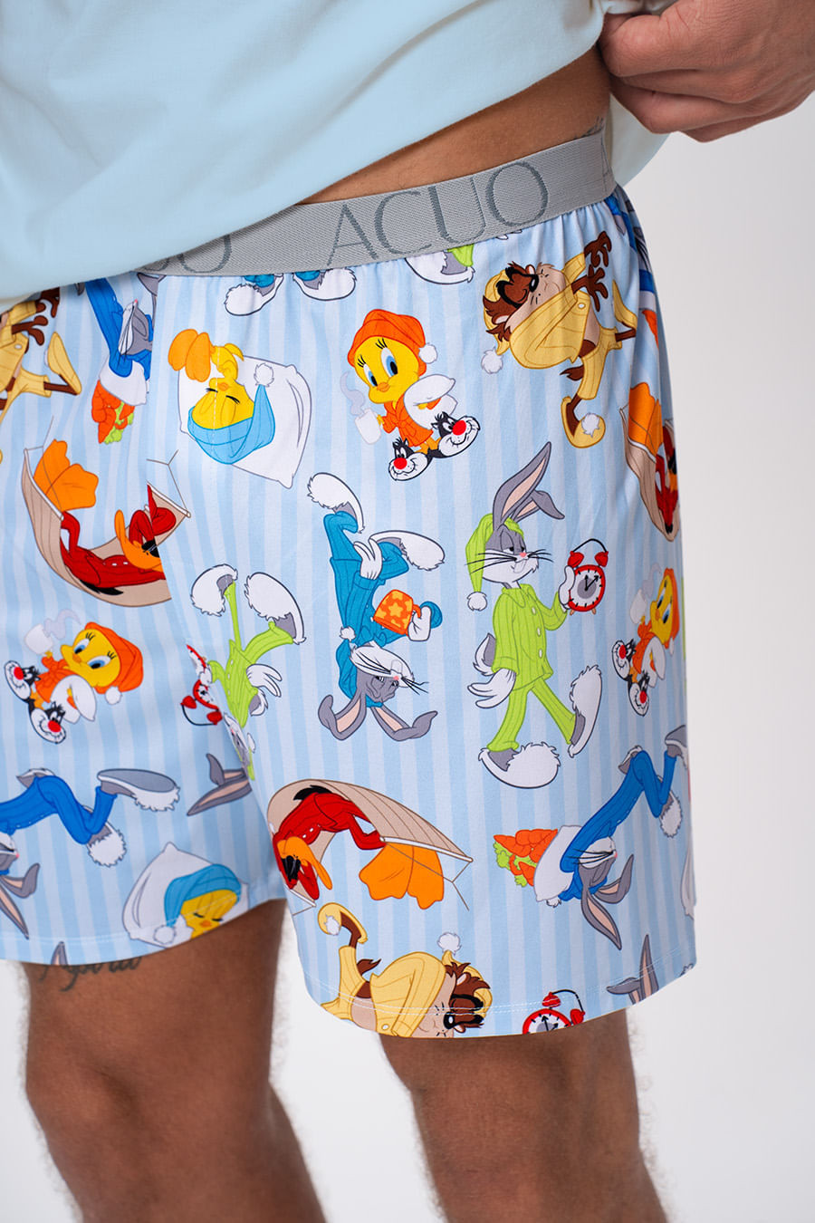 PIJAMA MASCULINO CURTO - LOONEY NIGHT PIJAMA MASCULINO CURTO - LOONEY NIGHT