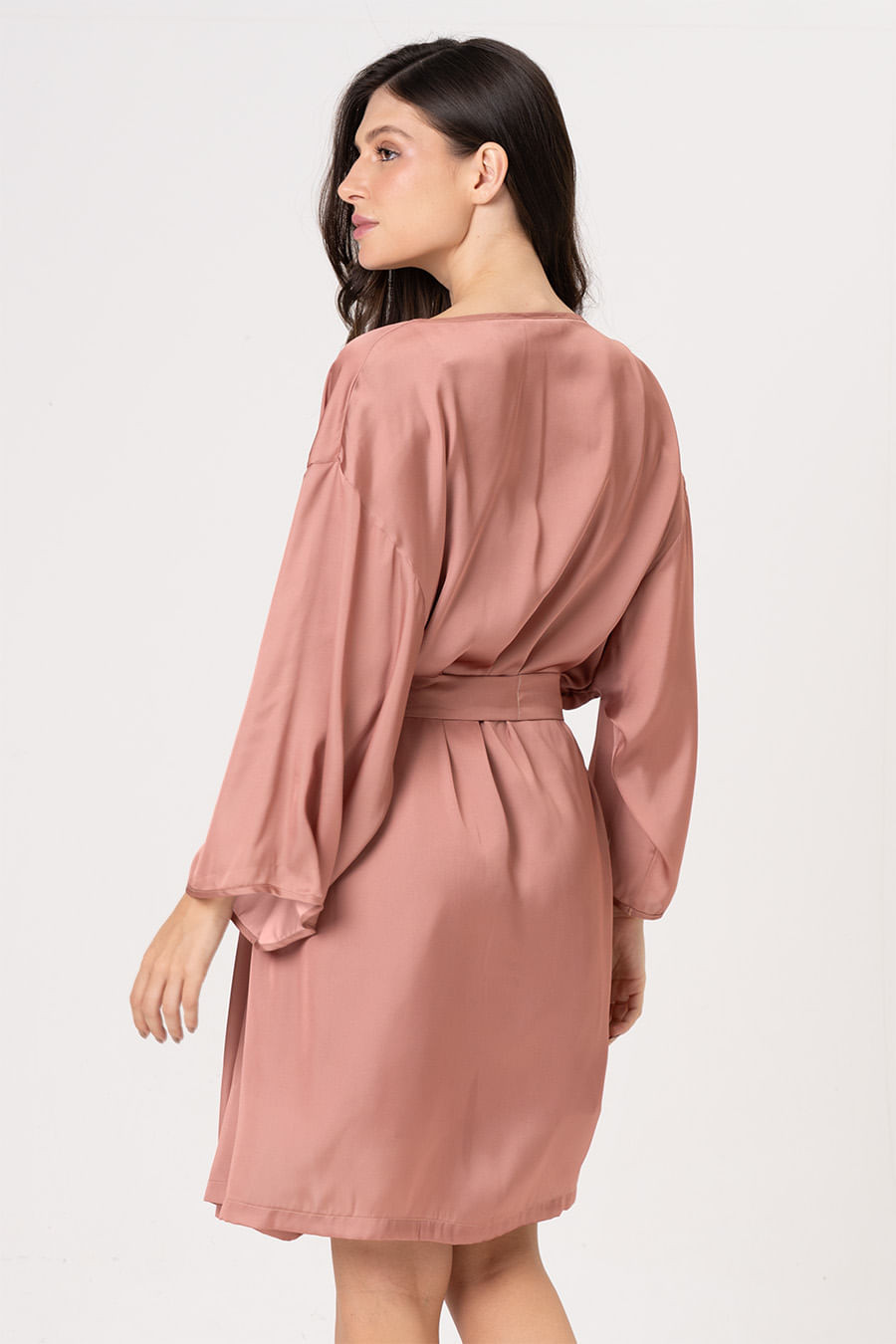 ROBE ACETINADO - CLÁSSICOS ACETINADOS CARAMELO ÂMBAR ROBE ACETINADO - CLÁSSICOS ACETINADOS CARAMELO ÂMBAR