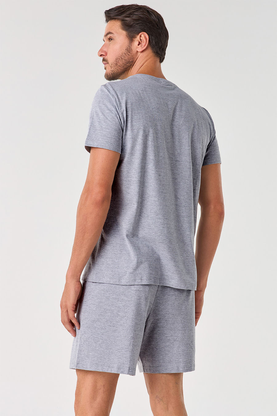 PIJAMA CURTO MEIA MALHA - ETERNO MASCULINO PIJAMA CURTO MEIA MALHA - ETERNO MASCULINO