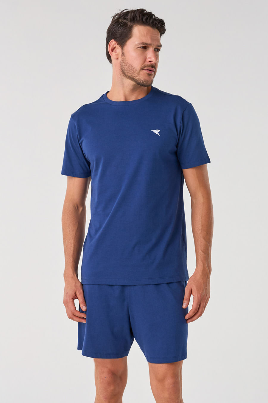 PIJAMA CURTO DE ALGODÃO - ETERNO MASCULINO PIJAMA CURTO DE ALGODÃO - ETERNO MASCULINO