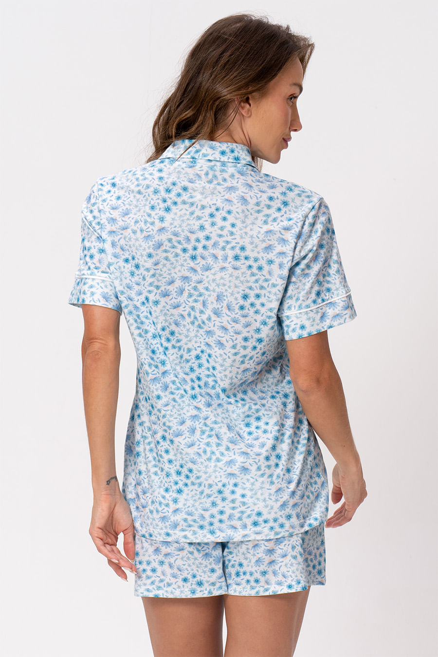 PIJAMA AMERICANO DE ALGODÃO - RAIZES PIJAMA AMERICANO DE ALGODÃO - RAIZES