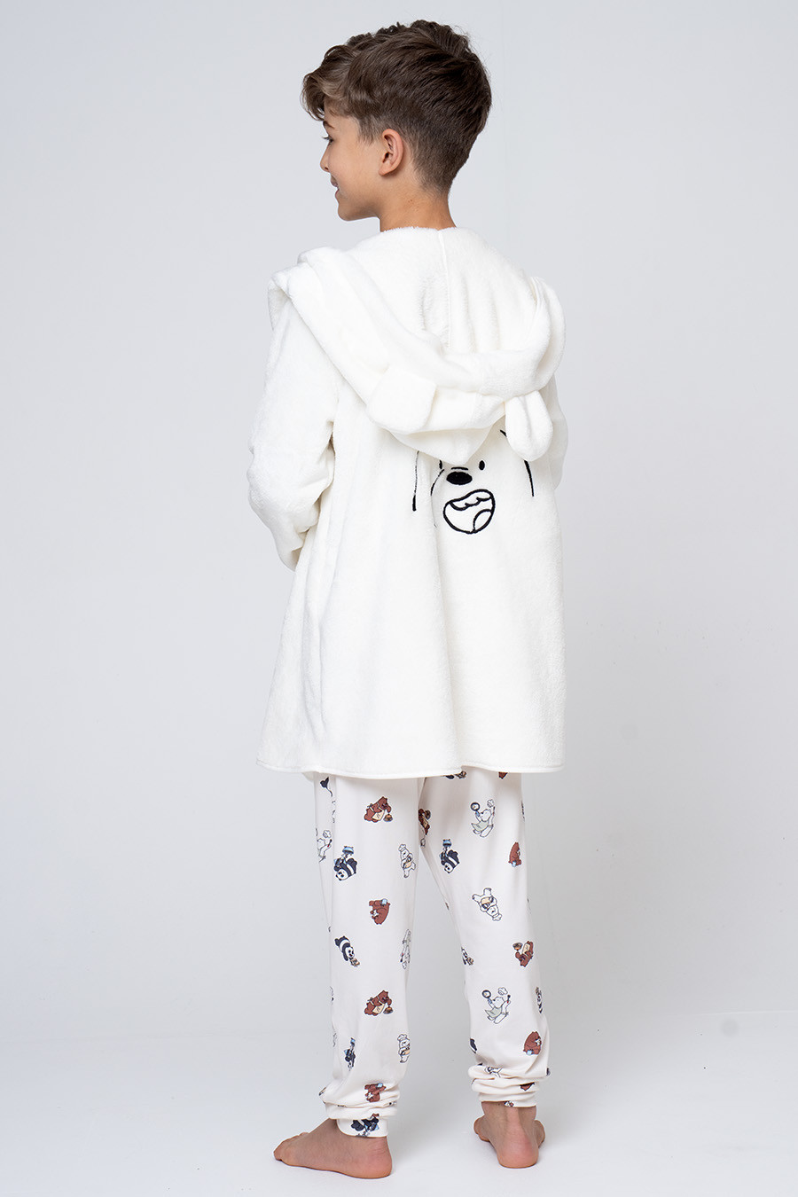 CASACO JUVENIL UNISSEX - URSOS SEM CURSO CAFÉ DE DOMINGO COSTAS