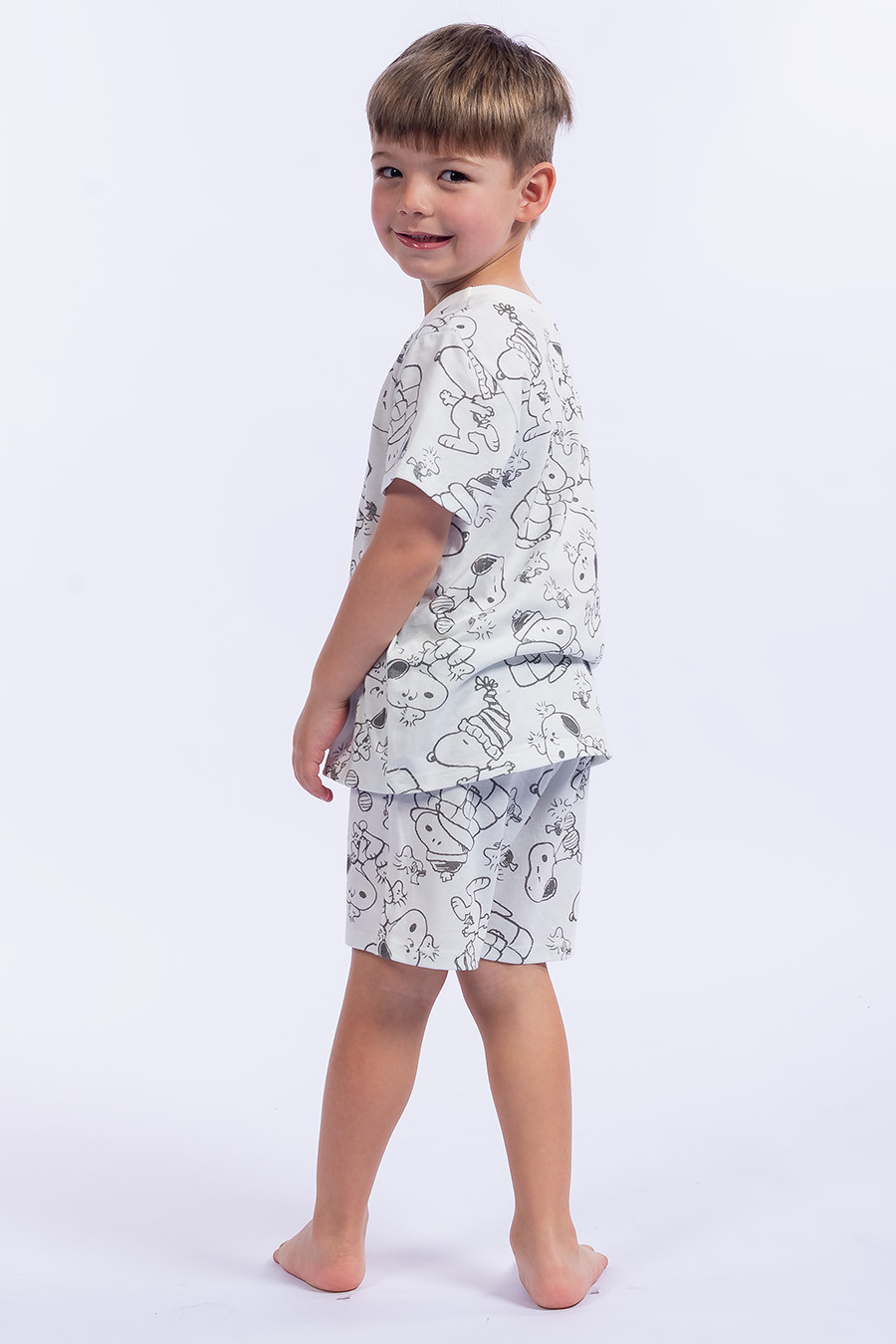 PIJAMA INFANTIL MASCULINO ALGODÃO - SNOOPY COLOR PIJAMA INFANTIL MASCULINO ALGODÃO - SNOOPY COLOR