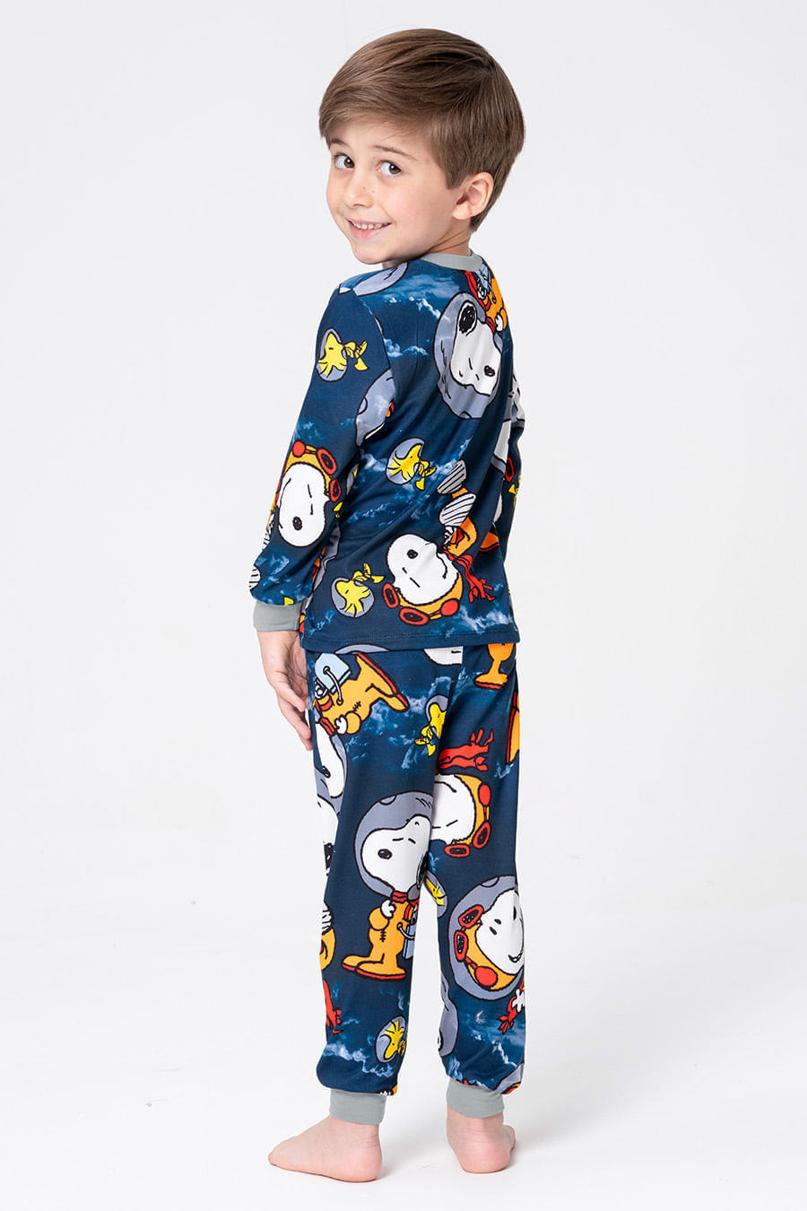 PIJAMA LONGO INFANTIL UNISSEX - SNOOPY NAUTA PIJAMA LONGO INFANTIL UNISSEX - SNOOPY NAUTA