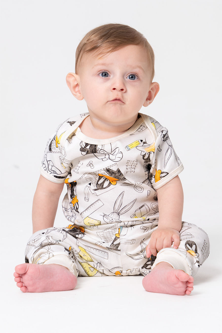 BODY + CALÇA BABY DE RIBANA - LOONEY GERAÇÃO RAIZ BODY + CALÇA BABY DE RIBANA - LOONEY GERAÇÃO RAIZ