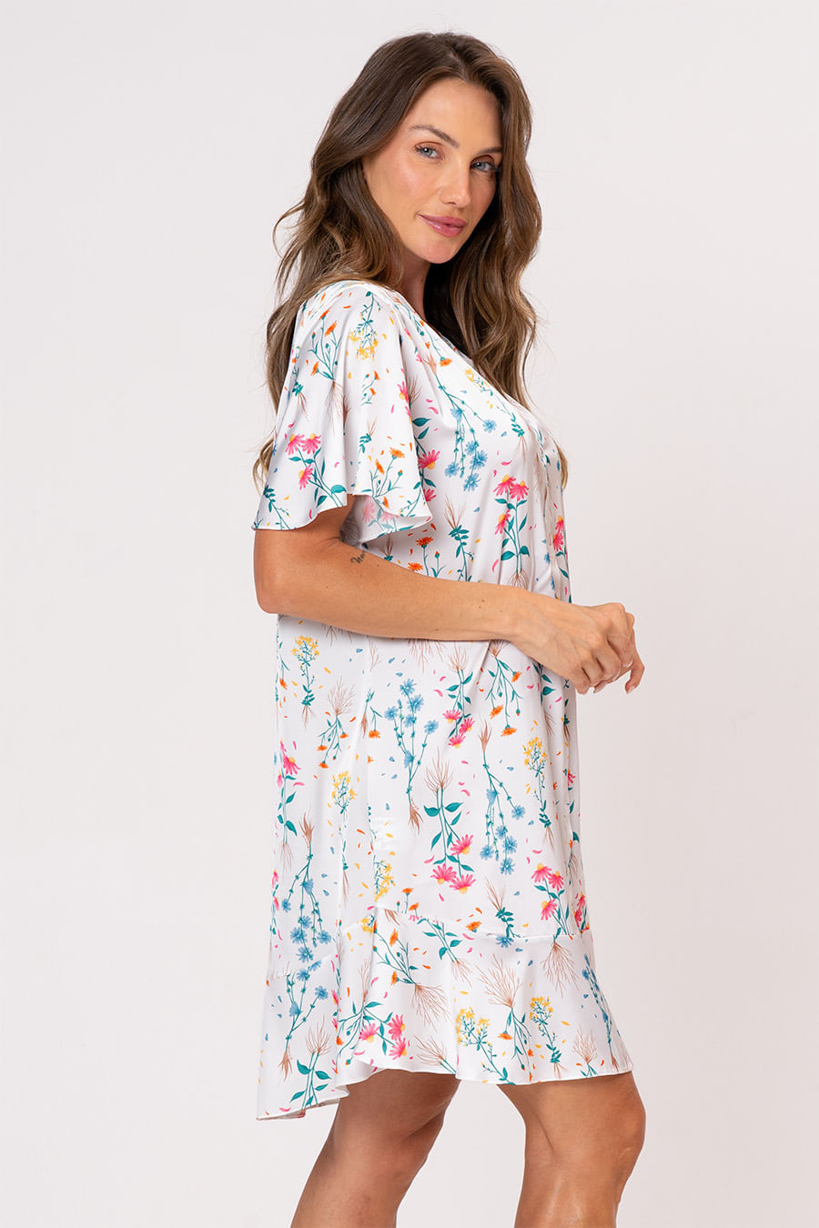 CAMISOLA ACETINADA AMPLA - RAIZES CAMISOLA ACETINADA AMPLA - RAIZES