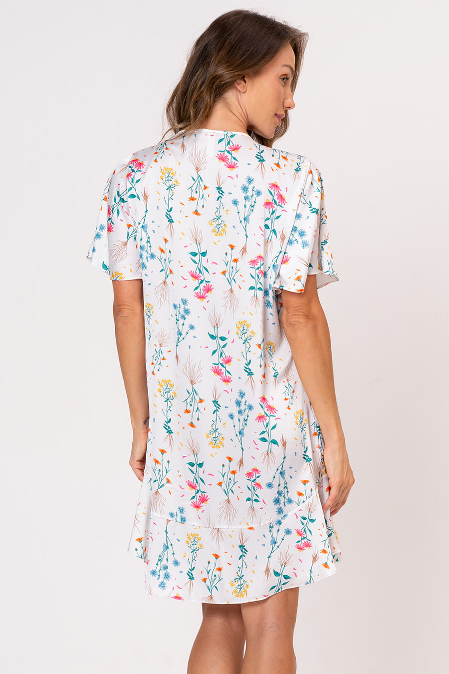 CAMISOLA ACETINADA AMPLA - RAIZES CAMISOLA ACETINADA AMPLA - RAIZES