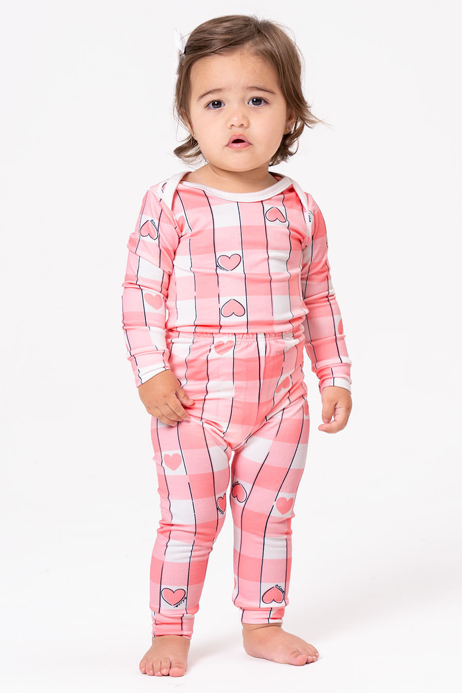 BODY + CALÇA BABY TOQUE DE PÊSSEGO - PINKNIC BODY + CALÇA BABY TOQUE DE PÊSSEGO - PINKNIC