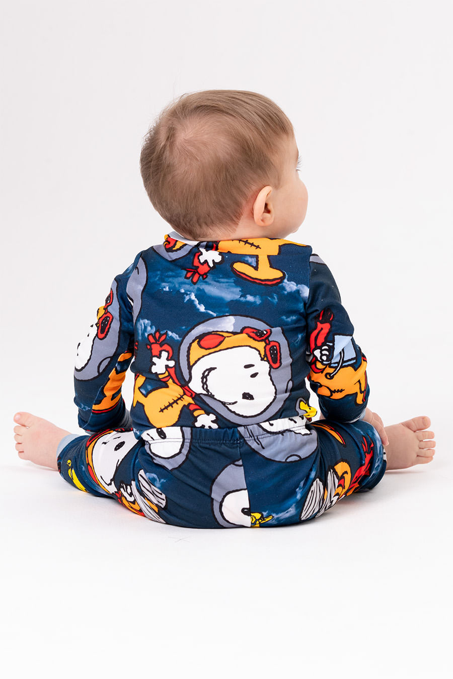 BODY + CALÇA BABY TOQUE DE PÊSSEGO - SNOOPY NAUTA BODY + CALÇA BABY TOQUE DE PÊSSEGO - SNOOPY NAUTA