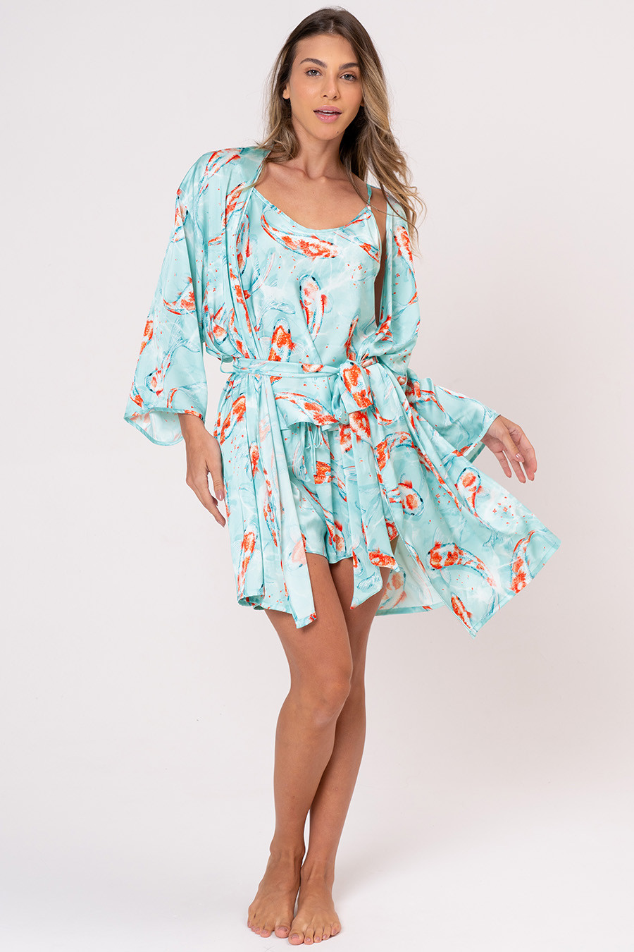 ROBE ACETINADO - DOCE ÁGUA ROBE ACETINADO - DOCE ÁGUA