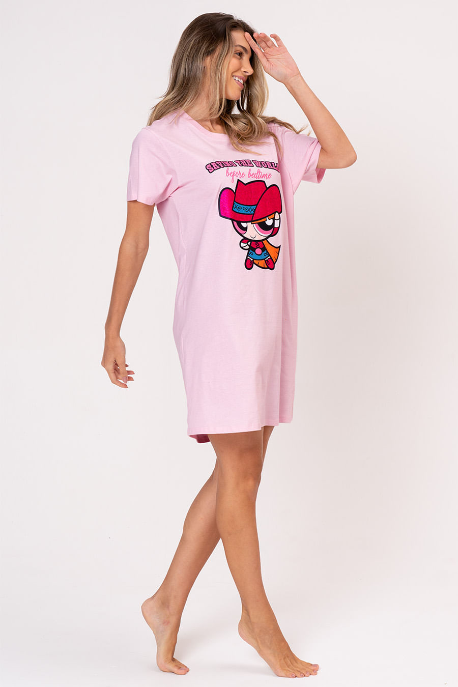 CAMISOLA DE ALGODÃO FLORZINHA - SUPERPODEROSAS COWGIRL CAMISOLA DE ALGODÃO FLORZINHA - SUPERPODEROSAS COWGIRL