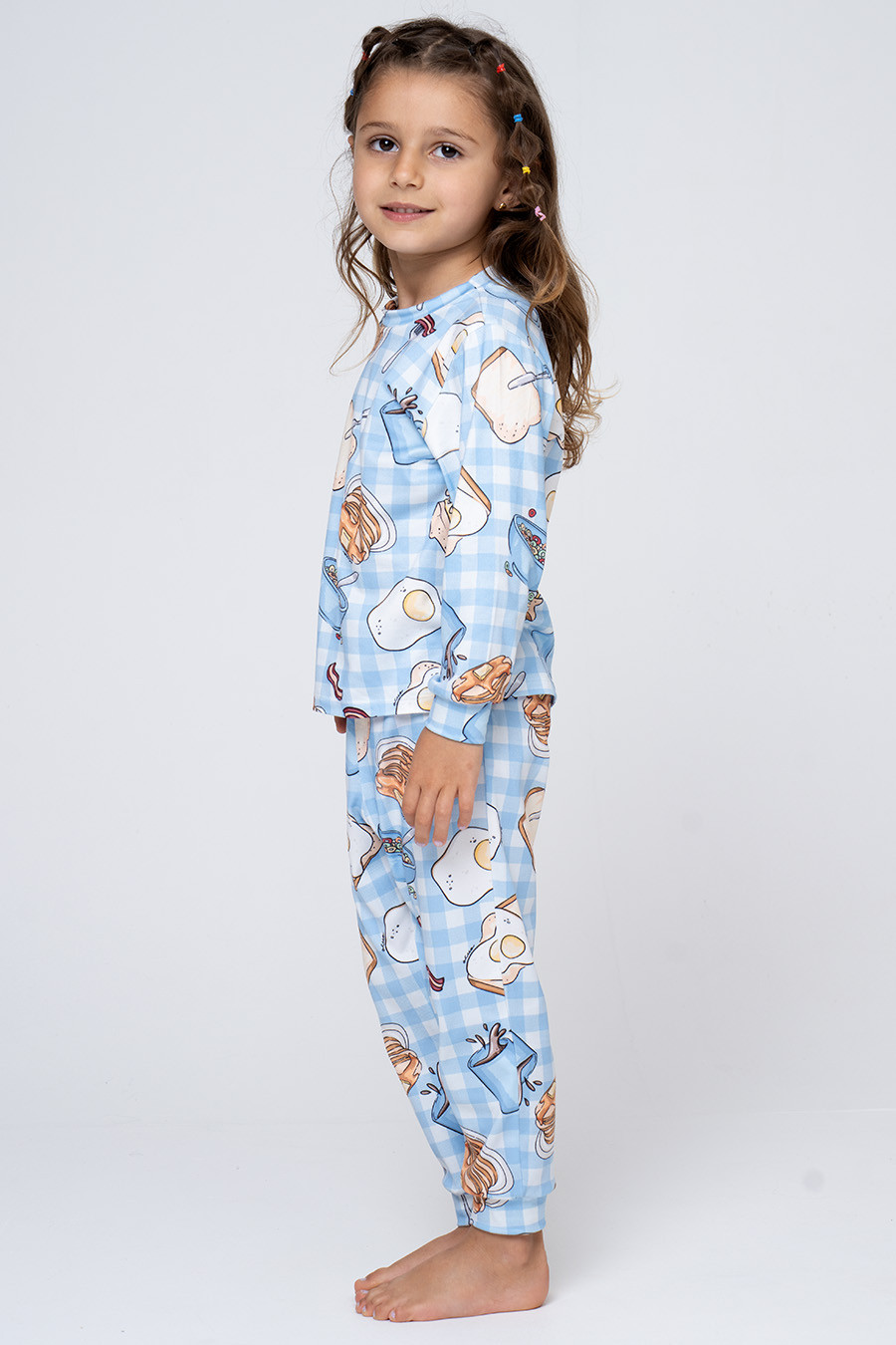 PIJAMA LONGO INFANTIL UNISSEX - CAFÉ AMERICANO PIJAMA LONGO INFANTIL UNISSEX