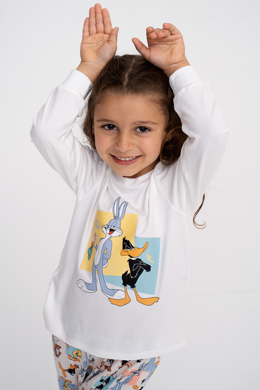 PIJAMA INFANTIL LOONEY BOX ESTAMPADO - LOONEY BOX PIJAMA INFANTIL LOONEY BOX ESTAMPADO