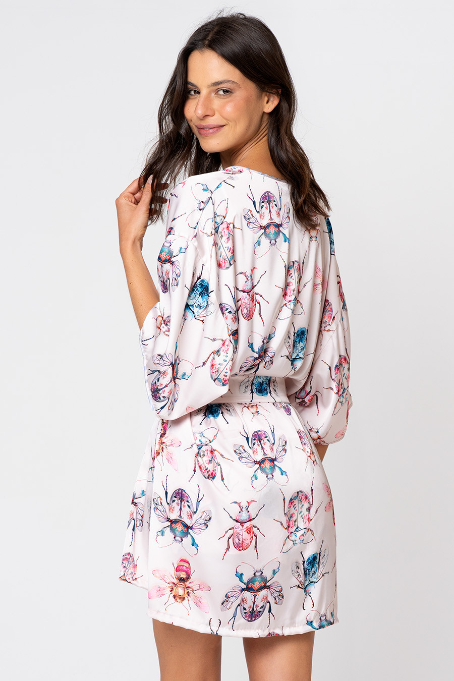 ROBE CURTO TOQUE DE SEDA - REINO DAS JOIAS ROBE CURTO TOQUE DE SEDA