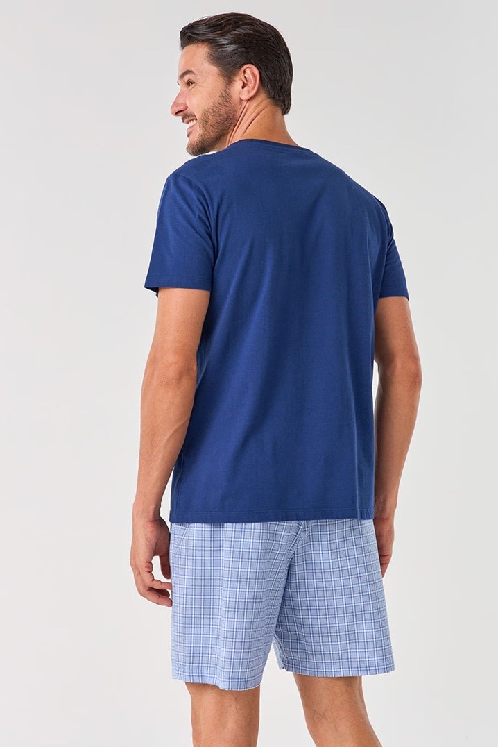 PIJAMA CURTO MASCULINO - CLÁSSICOS CAMBRAIA PIJAMA CURTO MASCULINO