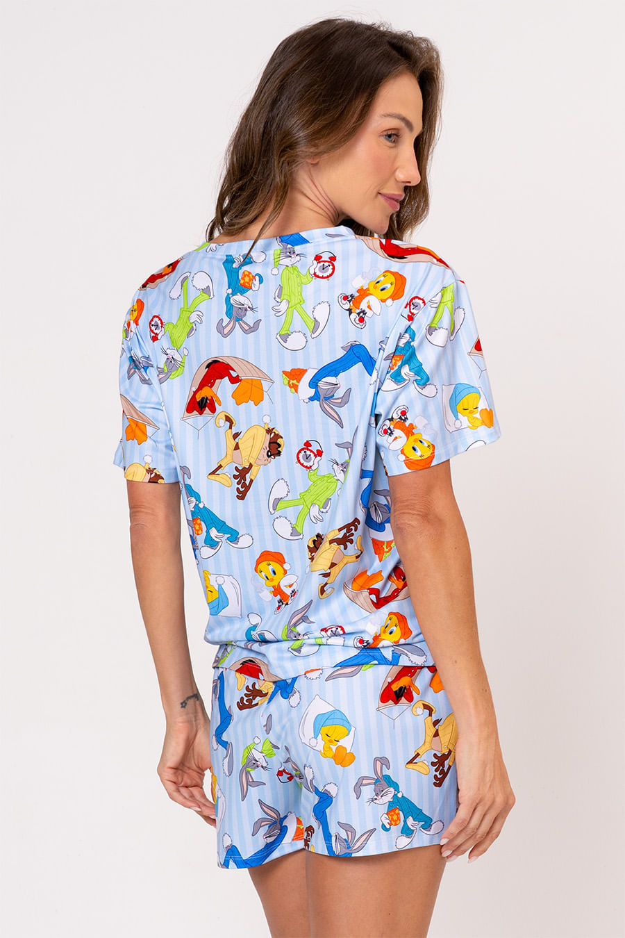 PIJAMA FEMININO CURTO - LOONEY NIGHT PIJAMA FEMININO CURTO - LOONEY NIGHT