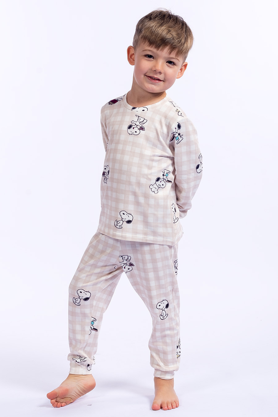 PIJAMA INFANTIL UNISSEX - SNOOPY LOVERS FRENTE 2
