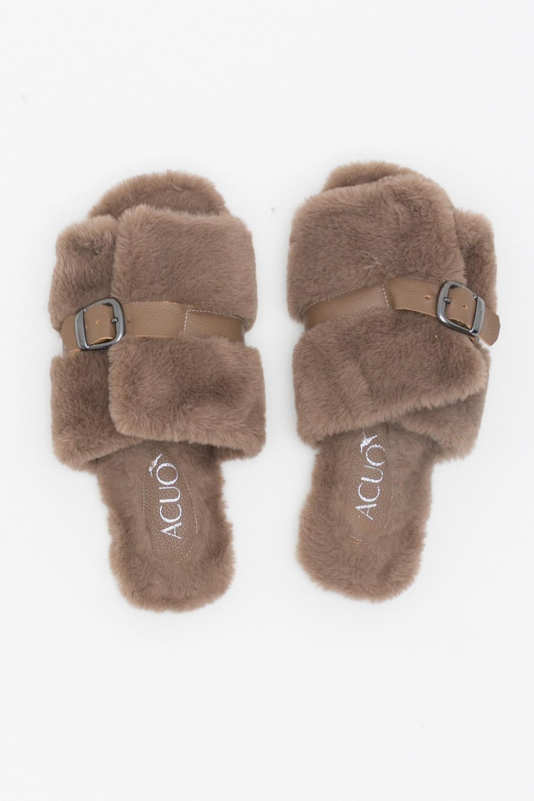 CHINELO DE PELE FAKE COM FIVELA - CHINELOS E GOLA CHINELO DE PELE FAKE COM FIVELA - CHINELOS E GOLA