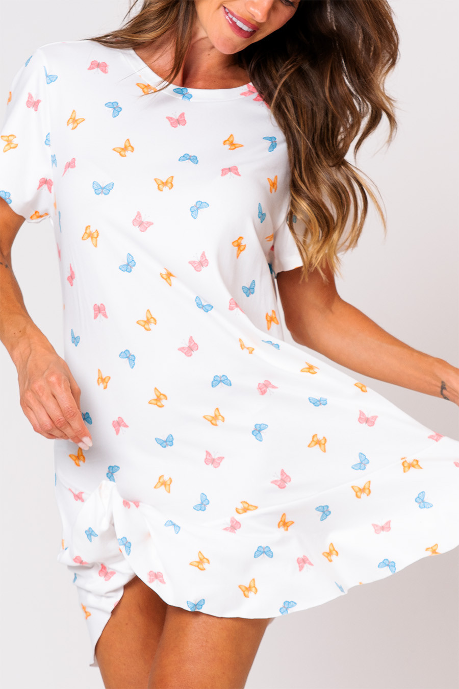 CAMISOLA BABADOS BORBOLETAS - GIFTS FÉRIAS CAMISOLA BABADOS BORBOLETAS - GIFTS FÉRIAS