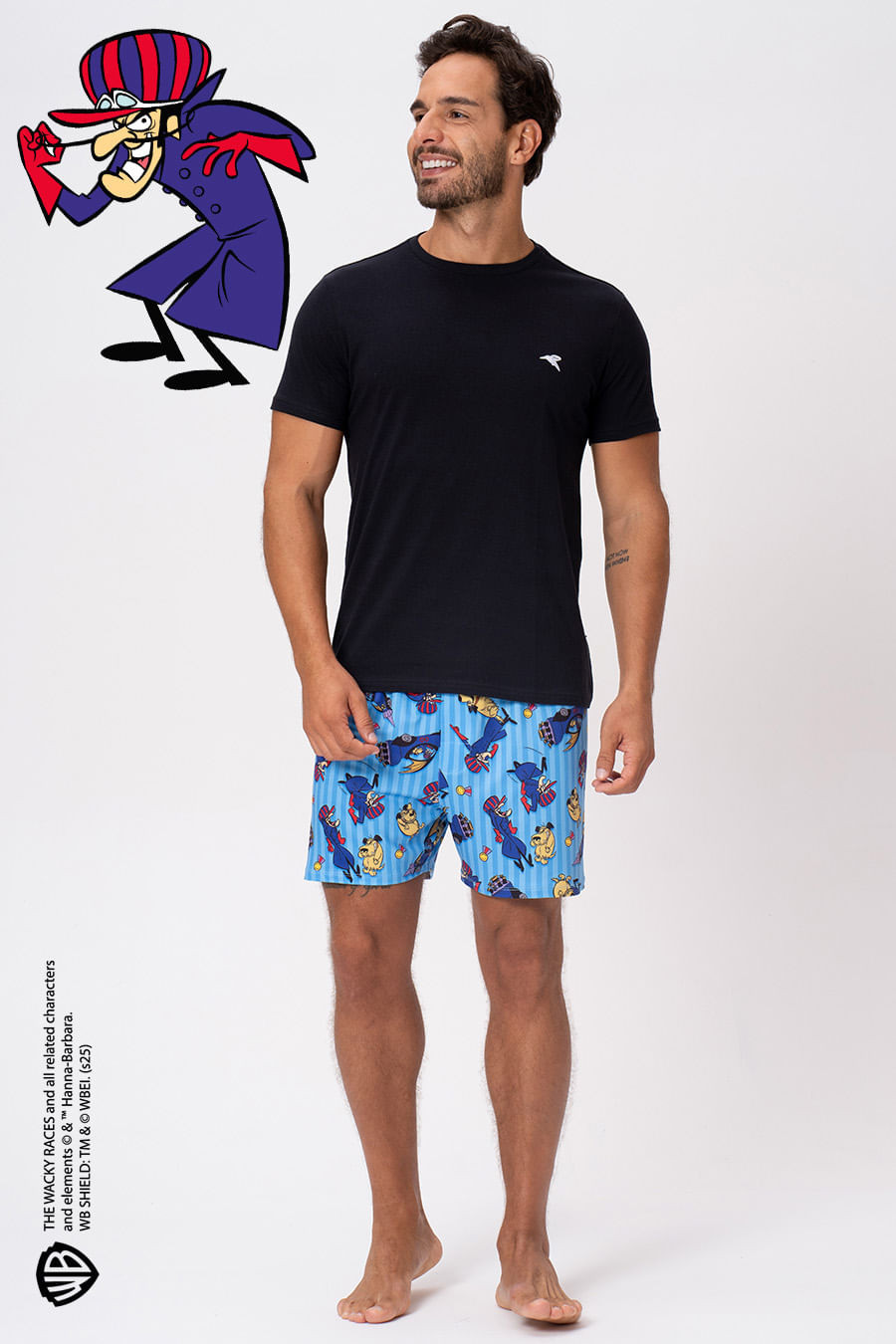 SAMBA CANÇÃO MASCULINA - PENÉLOPE PITSTOP SAMBA CANÇÃO MASCULINA - PENÉLOPE PITSTOP