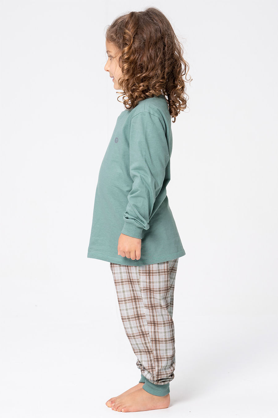PIJAMA LONGO DE MALHA INFANTIL UNISSEX - MOCACCINO PIJAMA LONGO DE MALHA INFANTIL UNISSEX - MOCACCINO