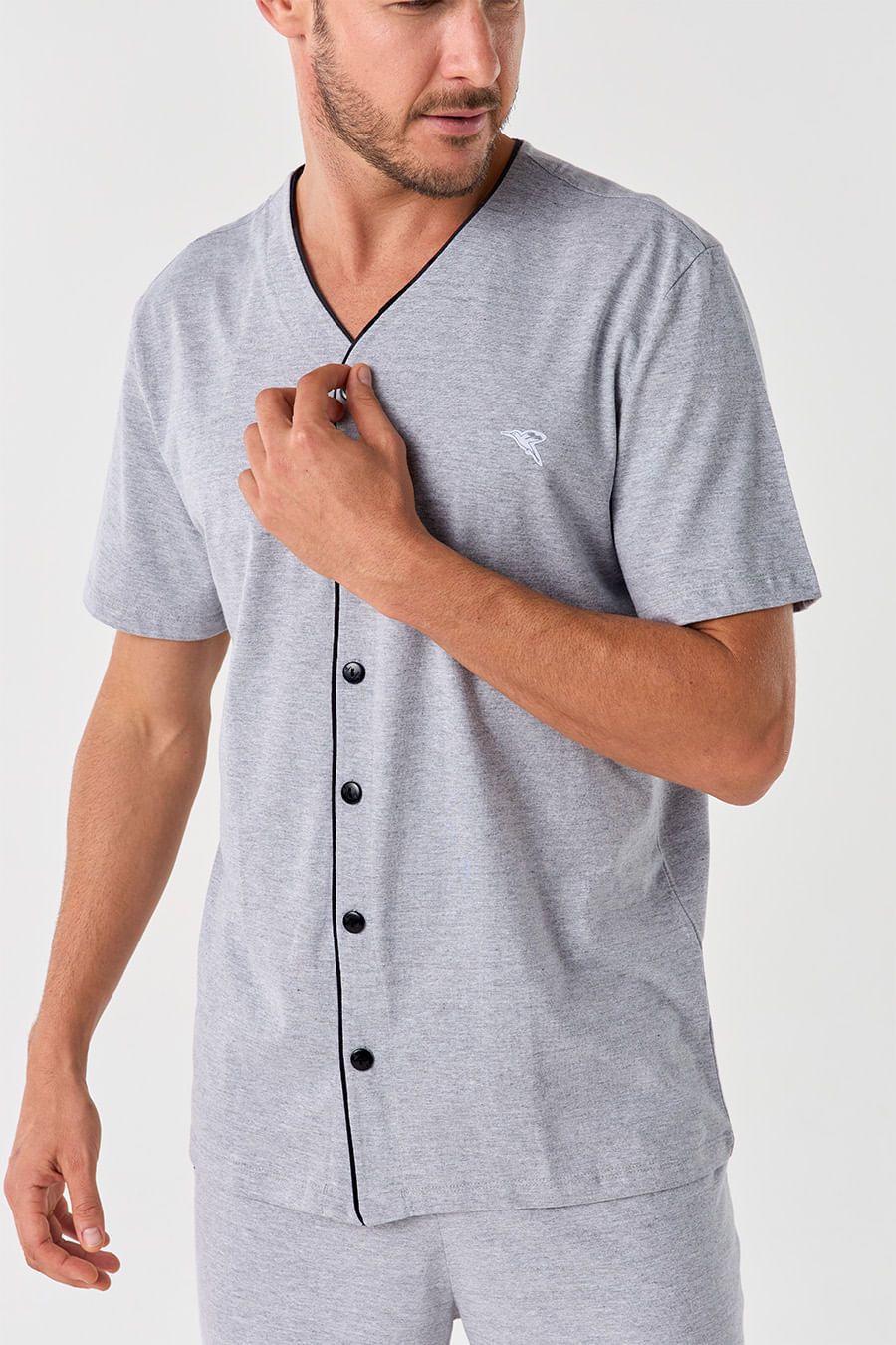 PIJAMA CURTO MEIA MALHA - ETERNO MASCULINO PIJAMA CURTO MEIA MALHA - ETERNO MASCULINO