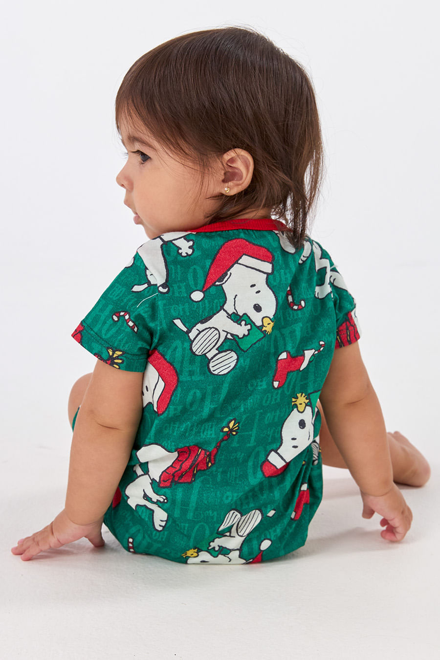 BODY MACAQUINHO CURTO BABY - SNOOPY'S BELL BODY MACAQUINHO CURTO BABY - SNOOPY'S BELL