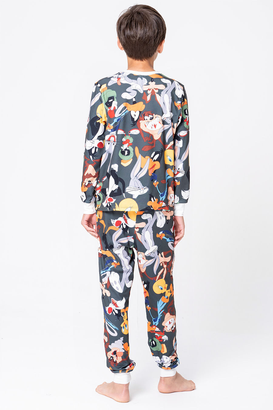 PIJAMA LONGO JUVENIL UNISSEX - LOONEY HOLLYWOOD PIJAMA LONGO JUVENIL UNISSEX - LOONEY HOLLYWOOD