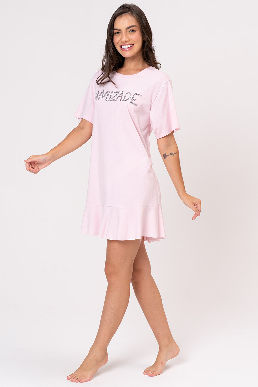 CAMISOLA AMPLA MORANGO ROSA - GIFTS