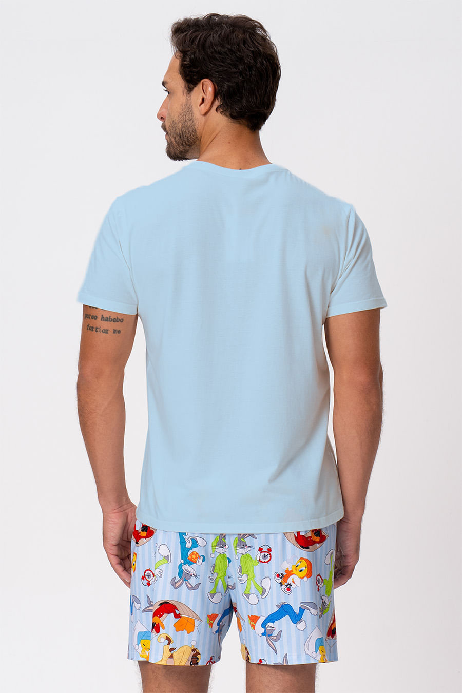 PIJAMA MASCULINO CURTO - LOONEY NIGHT PIJAMA MASCULINO CURTO - LOONEY NIGHT