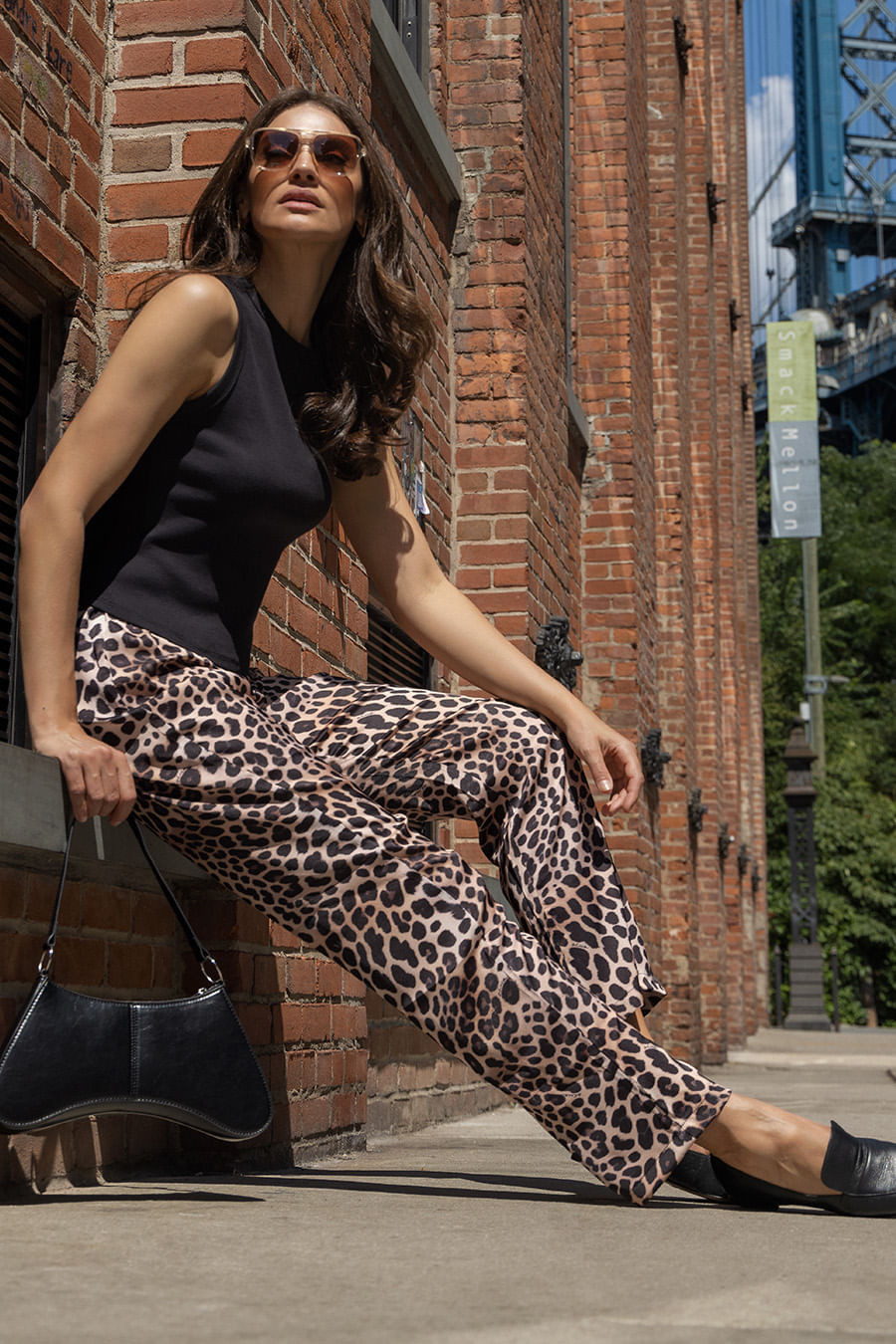 PIJAMA RIBANA COM CALÇA ACETINADA - FELINE PIJAMA RIBANA COM CALÇA ACETINADA - FELINE