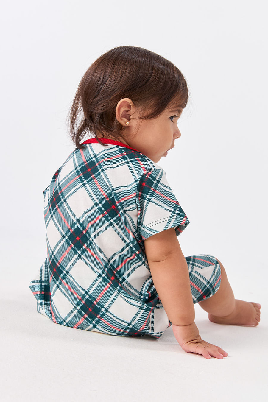 BODY MACAQUINHO CURTO BABY - CONTOS DE NATAL BODY MACAQUINHO CURTO BABY - CONTOS DE NATAL