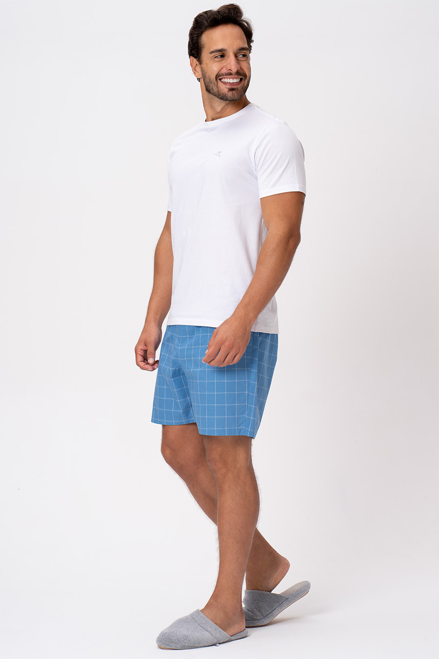 PIJAMA CURTO MASCULINO - CLÁSSICOS CAMBRAIA PIJAMA CURTO MASCULINO - CLÁSSICOS CAMBRAIA