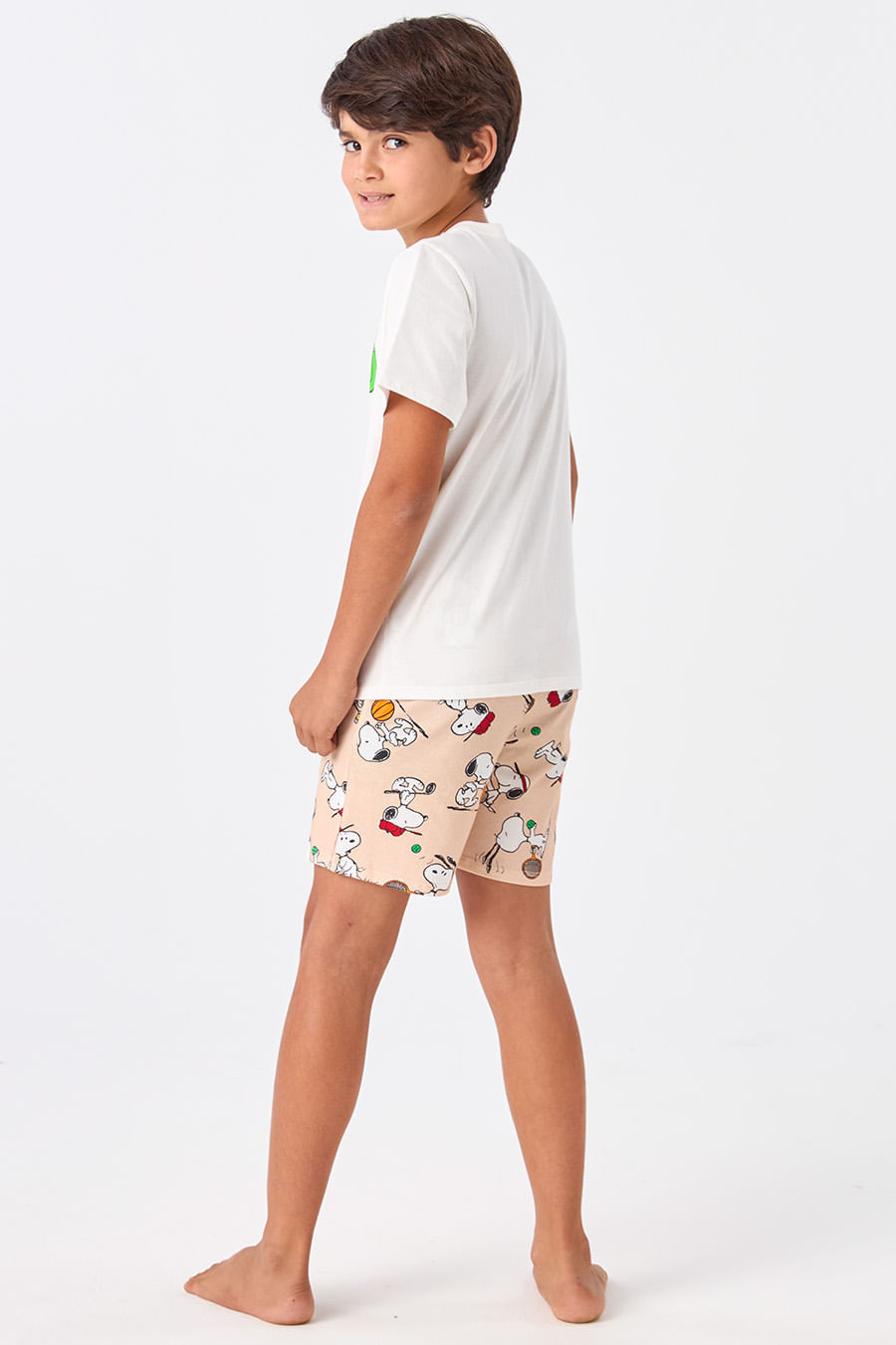 PIJAMA CURTO JUVENIL MENINO - SNOOPY SPORTS PIJAMA CURTO JUVENIL MENINO - SNOOPY SPORTS