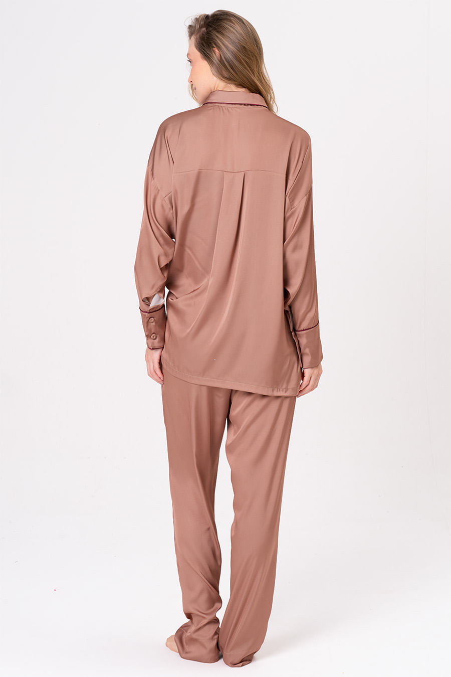 PIJAMA AMERICANO COM BORDADO - SERENA PIJAMA AMERICANO COM BORDADO - SERENA