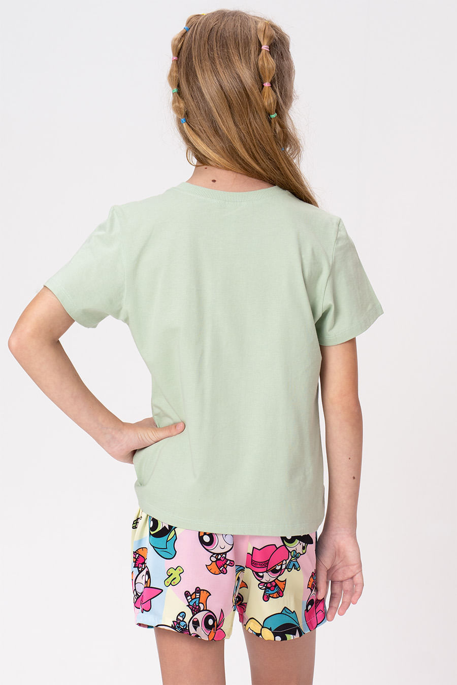 PIJAMA CURTO JUVENIL DOCINHO - SUPERPODEROSAS COW GIRLS PIJAMA CURTO JUVENIL DOCINHO - SUPERPODEROSAS COW GIRLS