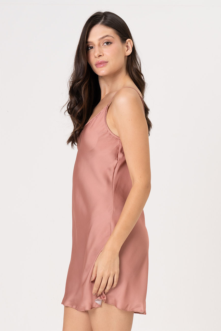 CAMISOLA ACETINADA - CLÁSSICOS ACETINADOS CARAMELO ÂMBAR CAMISOLA ACETINADA - CLÁSSICOS ACETINADOS CARAMELO ÂMBAR