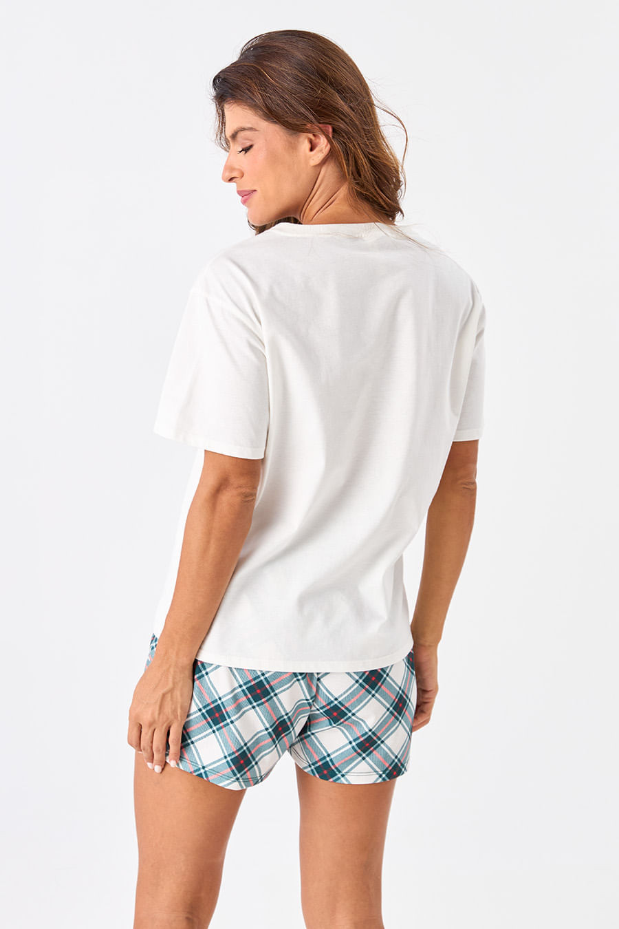 PIJAMA CURTO DE ALGODÃO - CONTOS DE NATAL PIJAMA CURTO DE ALGODÃO - CONTOS DE NATAL