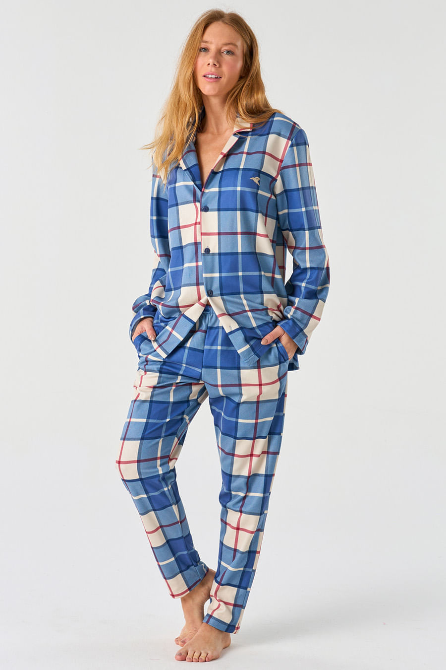 PIJAMA LONGO MASCULINO AMERICANO - ROYAL FLUSH PIJAMA LONGO MASCULINO AMERICANO - ROYAL FLUSH
