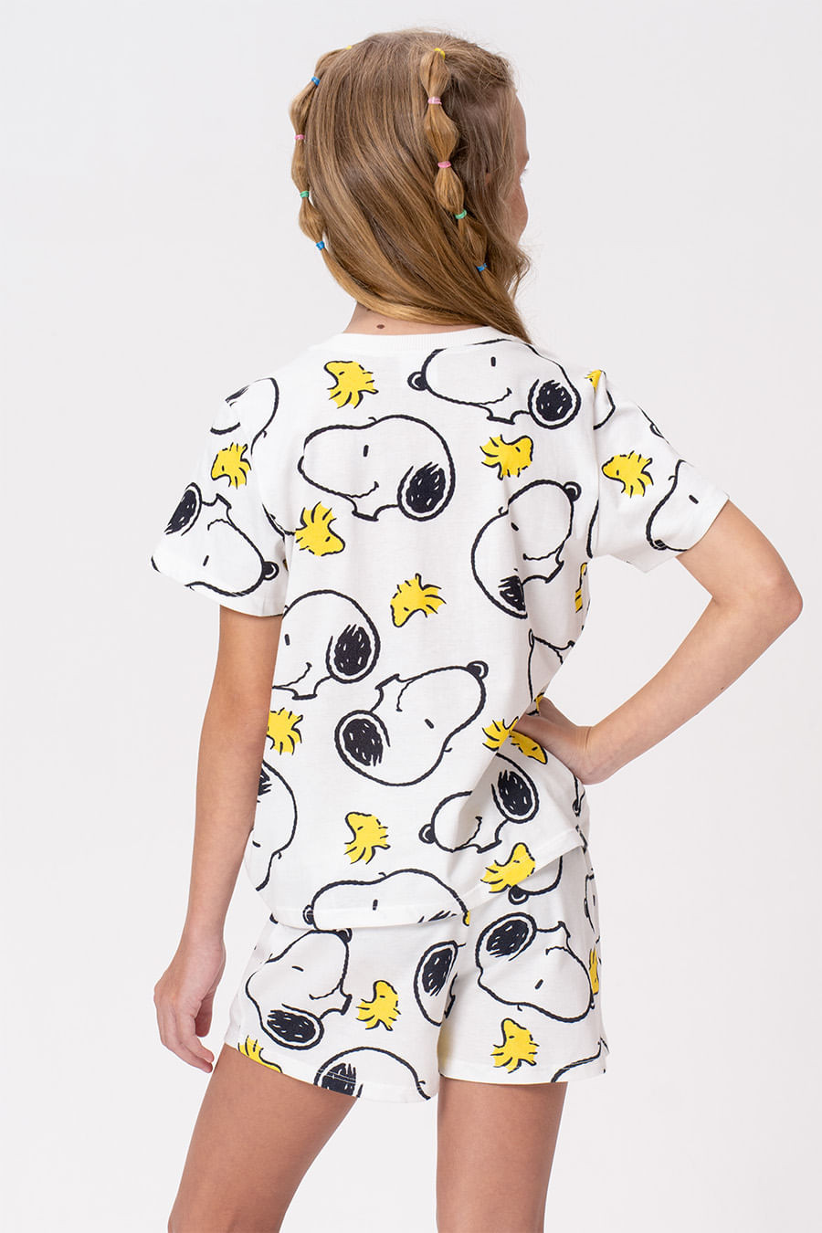 PIJAMA DE ALGODÃO JUVENIL MENINA - SNOOPY'S DAY PIJAMA DE ALGODÃO JUVENIL MENINA - SNOOPY'S DAY