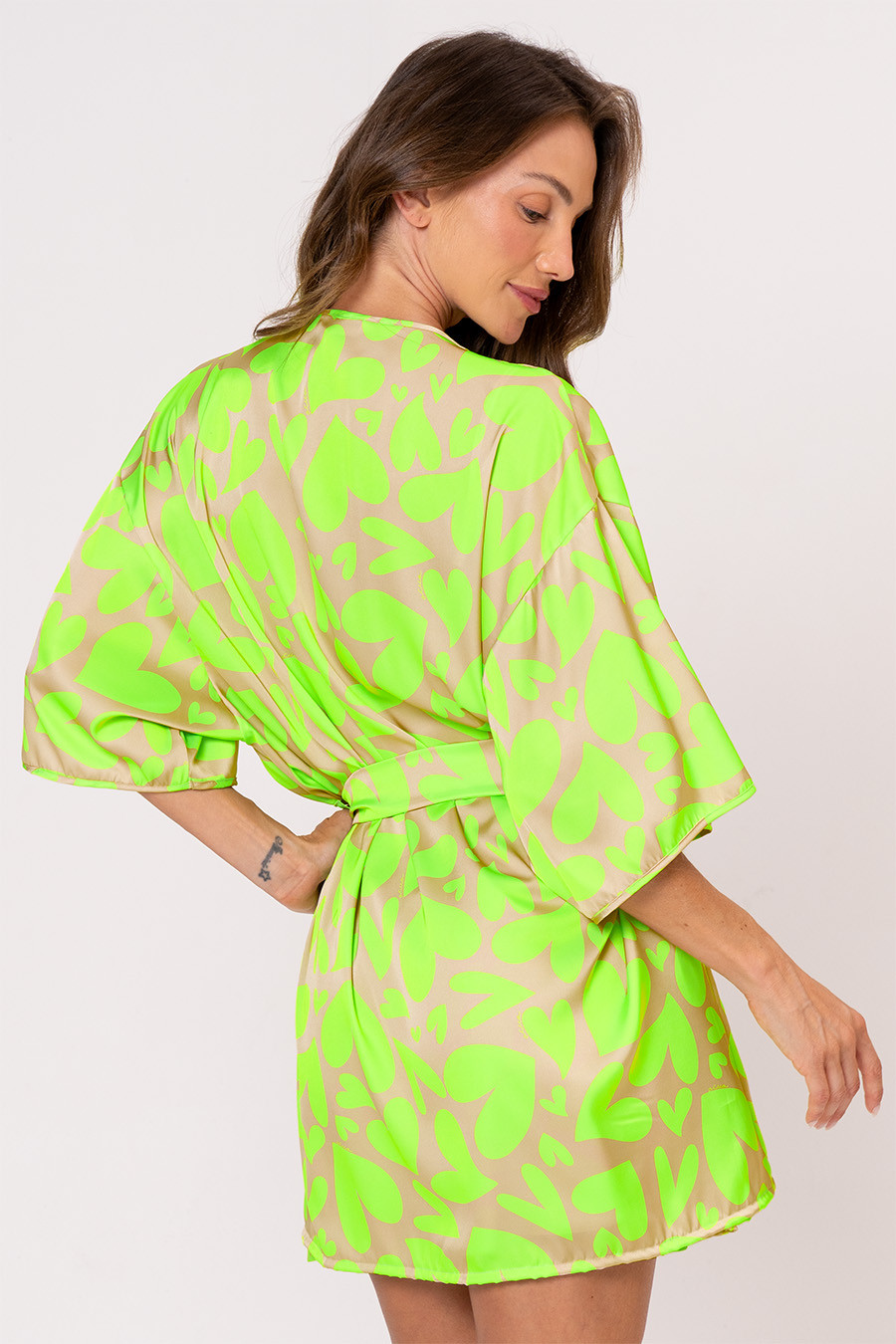 ROBE ACETINADO FEMININO - LOVE:ON ROBE ACETINADO FEMININO - LOVE:ON