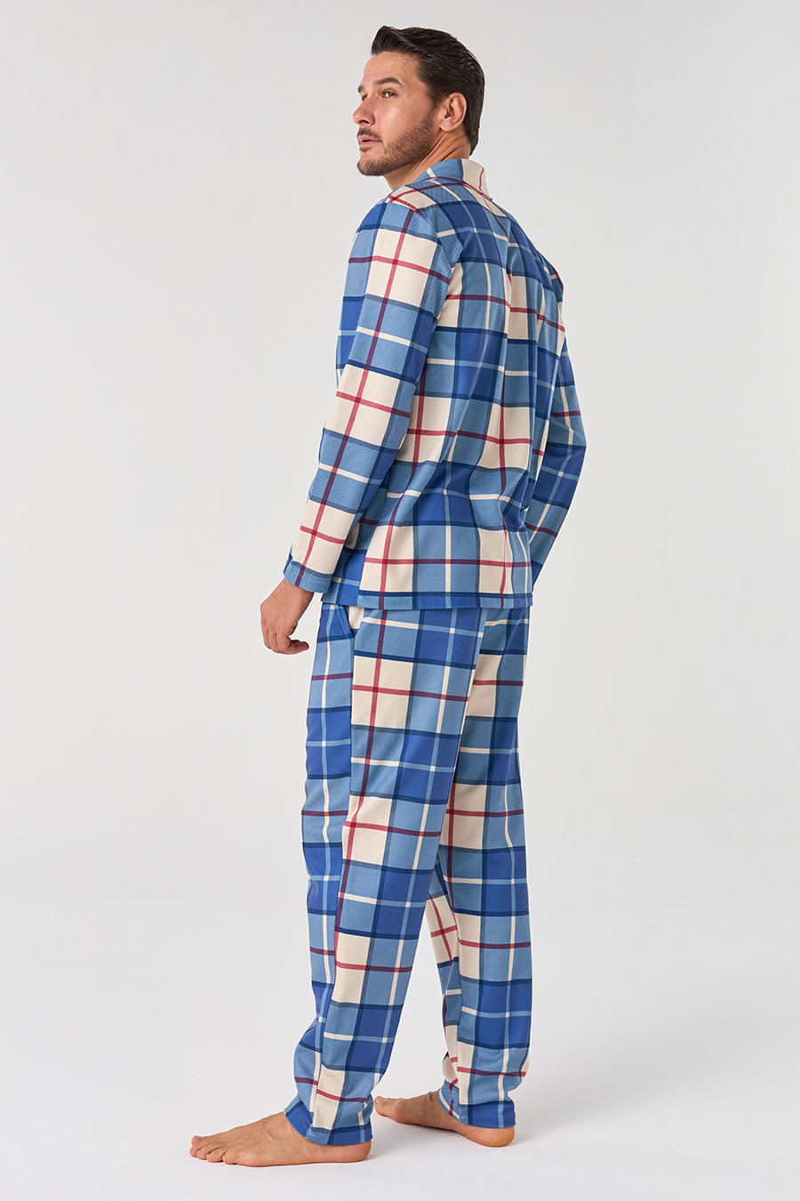 PIJAMA LONGO MASCULINO AMERICANO - ROYAL FLUSH PIJAMA LONGO MASCULINO AMERICANO - ROYAL FLUSH