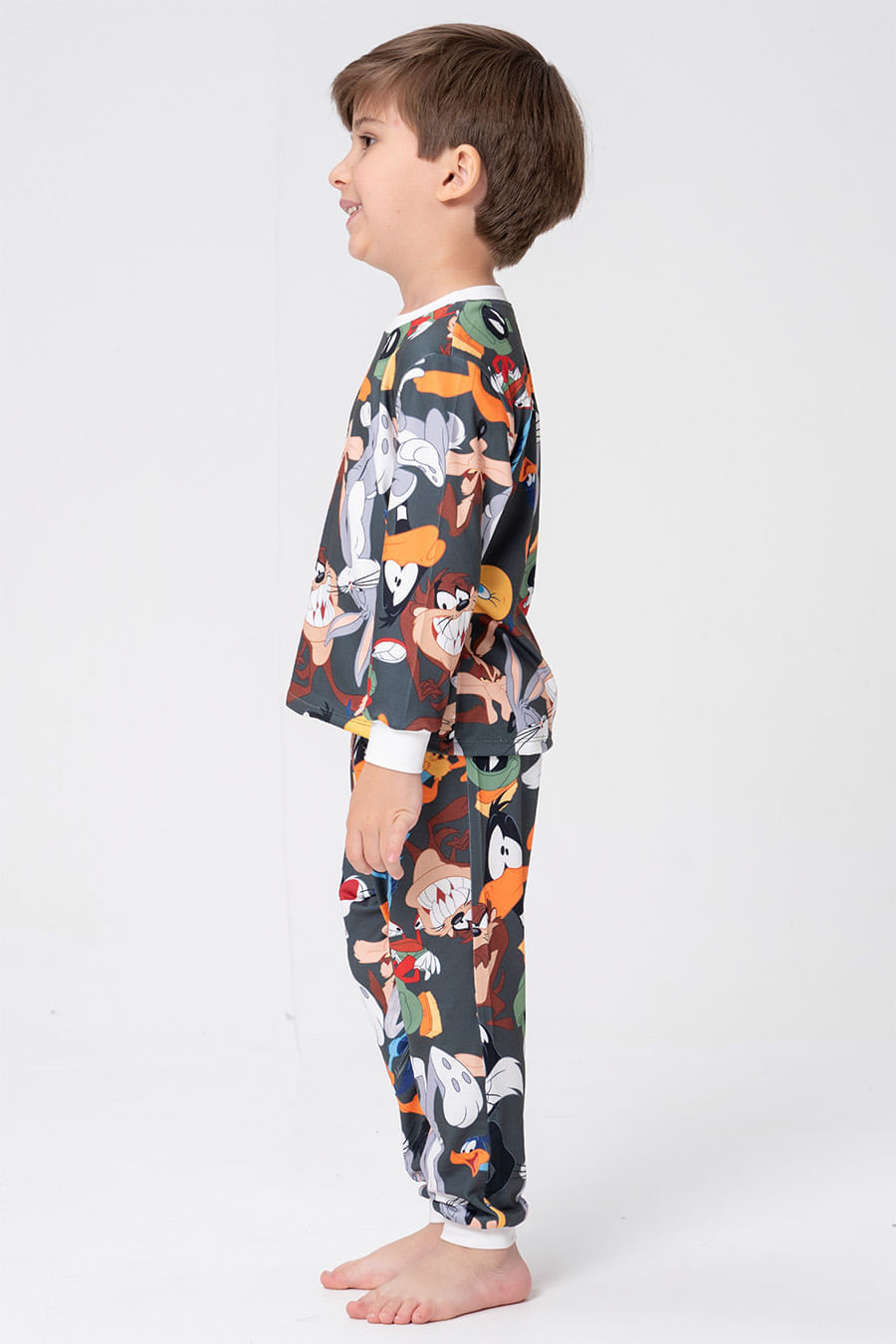 PIJAMA INFANTIL UNISSEX - LOONEY HOLLYWOOD PIJAMA INFANTIL UNISSEX - LOONEY HOLLYWOOD