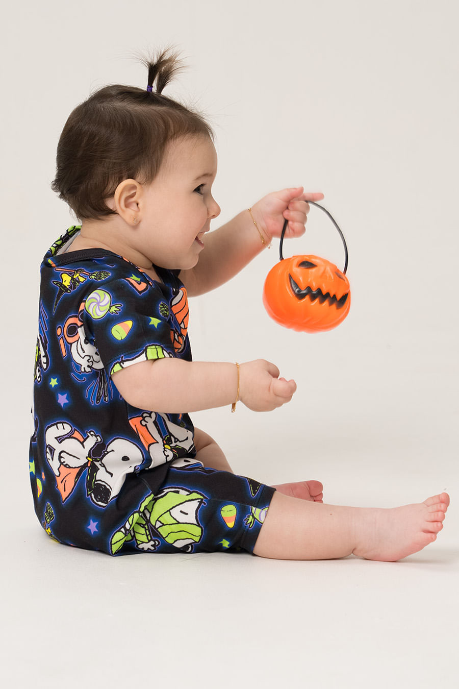 BODY MACAQUINHO CURTO BABY - SPOOKY SNOOPY BODY MACAQUINHO CURTO BABY - SPOOKY SNOOPY
