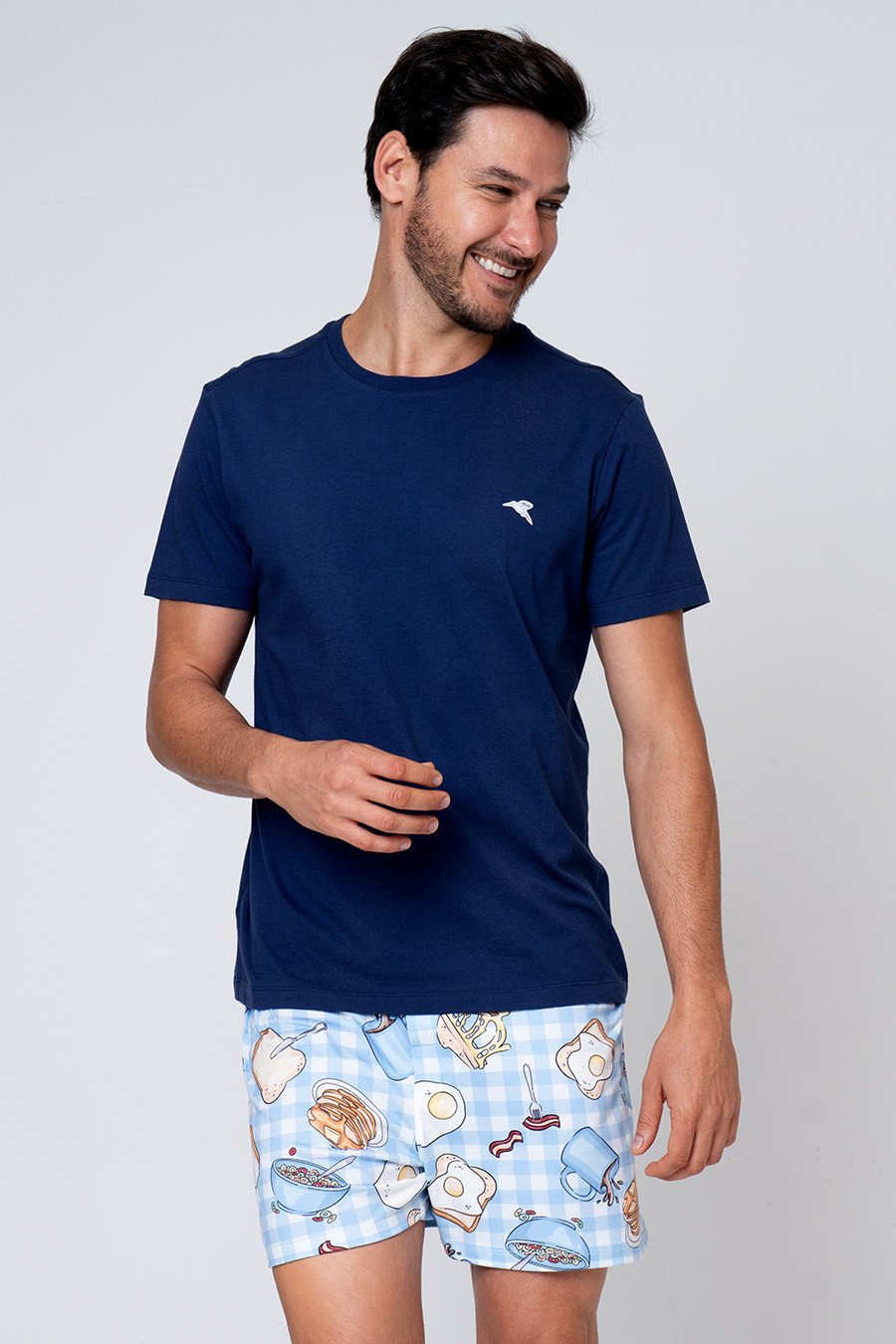 SAMBA CANÇÃO SKIN LIGHT ESTAMPADA - CAFÉ AMERICANO SAMBA CANÇÃO SKIN LIGHT ESTAMPADA