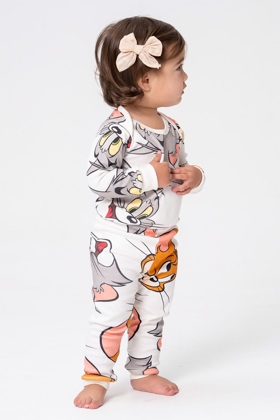 BODY + CALÇA DE RIBANA BABY - DIGA CHEESE BODY + CALÇA DE RIBANA BABY - DIGA CHEESE