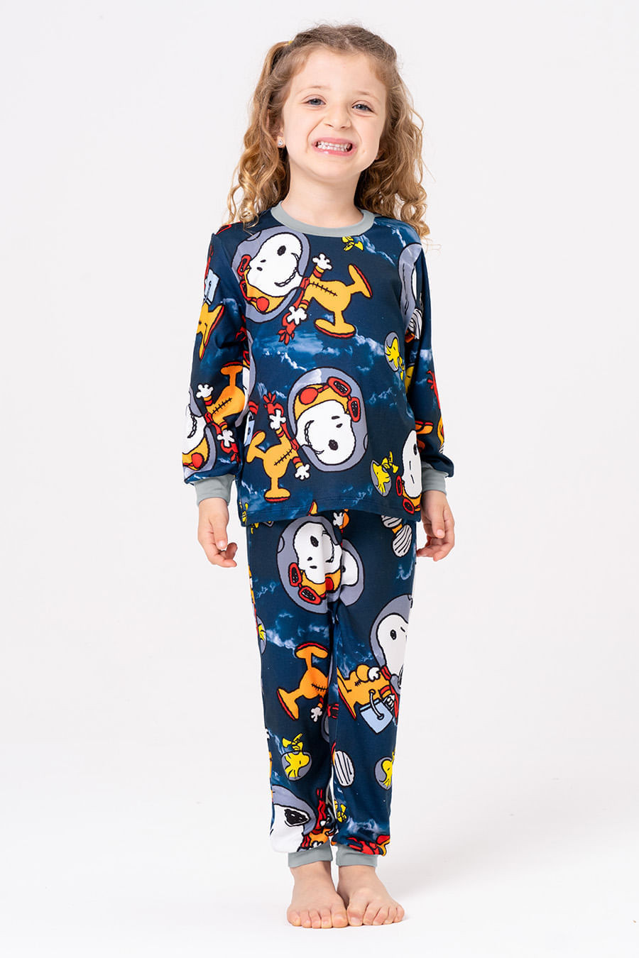 PIJAMA LONGO INFANTIL UNISSEX - SNOOPY NAUTA PIJAMA LONGO INFANTIL UNISSEX - SNOOPY NAUTA